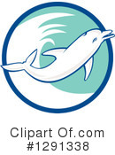 Dolphin Clipart #1291338 by patrimonio