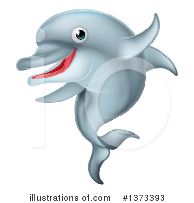 Dolphin Clipart #1373393 by AtStockIllustration