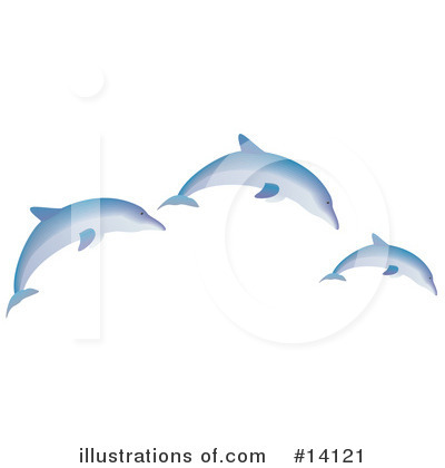 Dolphins Clipart #14121 by Rasmussen Images
