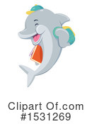 Dolphin Clipart #1531269 by BNP Design Studio