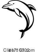 Dolphin Clipart #1716002 by patrimonio