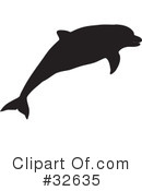 Dolphin Clipart #32635 by KJ Pargeter