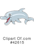 Dolphin Clipart #42615 by Dennis Holmes Designs