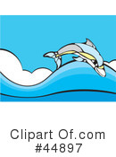 Dolphin Clipart #44897 by xunantunich