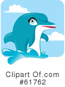 Dolphin Clipart #61762 by Monica