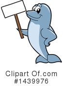 Dolphin Mascot Clipart #1439976 by Mascot Junction