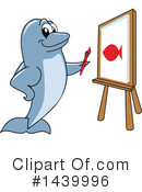 Dolphin Mascot Clipart #1439996 by Mascot Junction