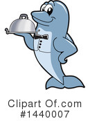 Dolphin Mascot Clipart #1440007 by Mascot Junction