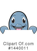 Dolphin Mascot Clipart #1440011 by Mascot Junction