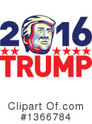 Donald Trump Clipart #1366784 by patrimonio
