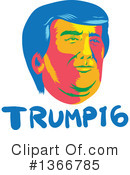 Donald Trump Clipart #1366785 by patrimonio