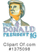 Donald Trump Clipart #1375098 by patrimonio