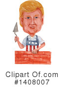 Donald Trump Clipart #1408007 by patrimonio