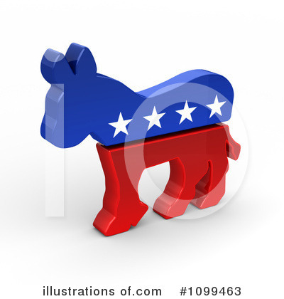 Presidential Election Clipart #1099463 by stockillustrations