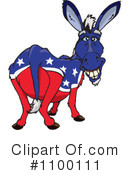 Donkey Clipart #1100111 by Dennis Holmes Designs