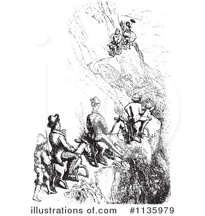 Royalty-Free (RF) Donkey Clipart Illustration by Picsburg - Stock Sample #1135979