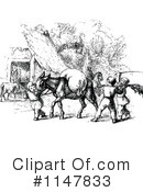 Donkey Clipart #1147833 by Prawny Vintage