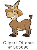 Donkey Clipart #1365696 by Mascot Junction
