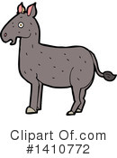Donkey Clipart #1410772 by lineartestpilot