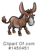 Donkey Clipart #1450451 by AtStockIllustration