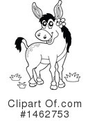 Donkey Clipart #1462753 by visekart