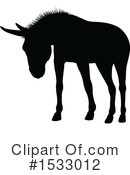 Donkey Clipart #1533012 by AtStockIllustration