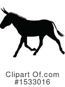 Donkey Clipart #1533016 by AtStockIllustration