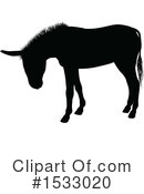 Donkey Clipart #1533020 by AtStockIllustration