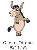 Donkey Clipart #211799 by visekart