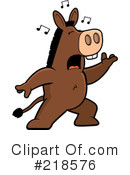 Donkey Clipart #218576 by Cory Thoman