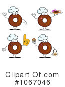 Donut Clipart #1067046 by Hit Toon