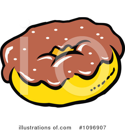 Donut Clipart #1096907 by Johnny Sajem