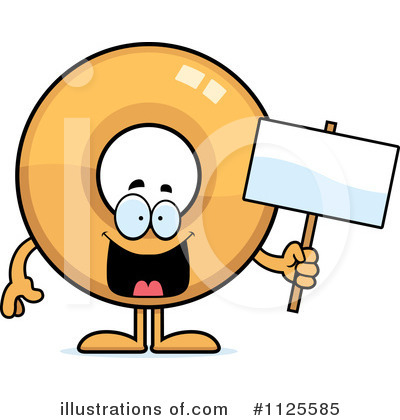 Royalty-Free (RF) Donut Clipart Illustration by Cory Thoman - Stock Sample #1125585