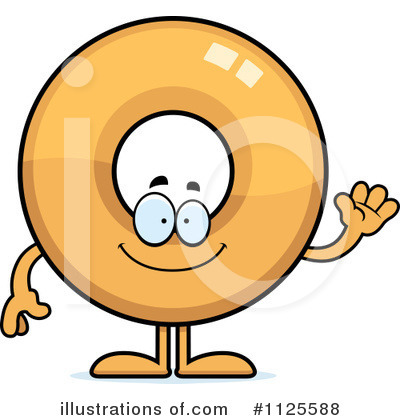 Donut Clipart #1125588 by Cory Thoman