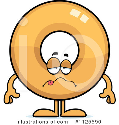 Royalty-Free (RF) Donut Clipart Illustration by Cory Thoman - Stock Sample #1125590