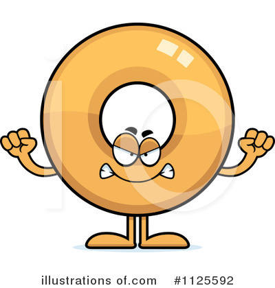Donut Clipart #1125592 by Cory Thoman