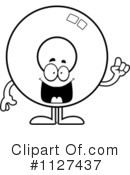 Donut Clipart #1127437 by Cory Thoman