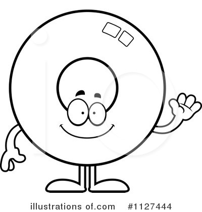 Donut Clipart #1127444 by Cory Thoman