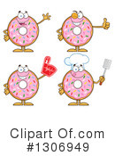 Donut Clipart #1306949 by Hit Toon