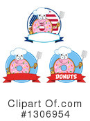 Donut Clipart #1306954 by Hit Toon
