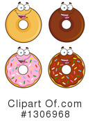 Donut Clipart #1306968 by Hit Toon