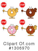 Donut Clipart #1306970 by Hit Toon