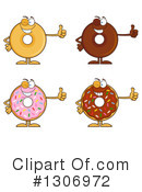 Donut Clipart #1306972 by Hit Toon