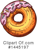Donut Clipart #1445197 by Vector Tradition SM