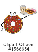 Donut Clipart #1568654 by Hit Toon