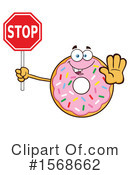 Donut Clipart #1568662 by Hit Toon