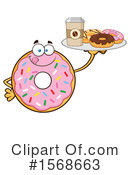 Donut Clipart #1568663 by Hit Toon