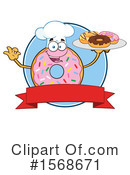 Donut Clipart #1568671 by Hit Toon