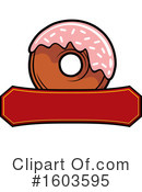 Donut Clipart #1603595 by Vector Tradition SM
