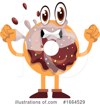 Royalty-Free (RF) Donut Clipart Illustration by Morphart Creations - Stock Sample #1664529